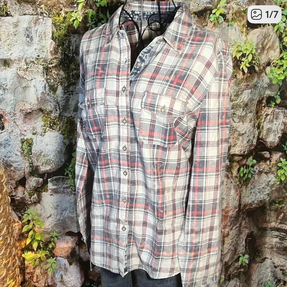 Cato Plaid Button-Up Shirt